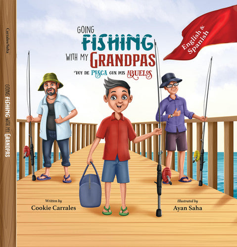 Bilingual Children’s Book (English & Spanish) | Grandpa & Grandchild Story | Fishing Adventure | Family Bonding | Ages 3–8
